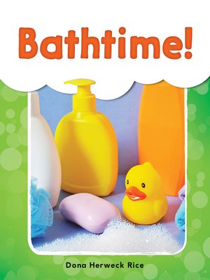 cover image of Bath Time! Read-Along eBook